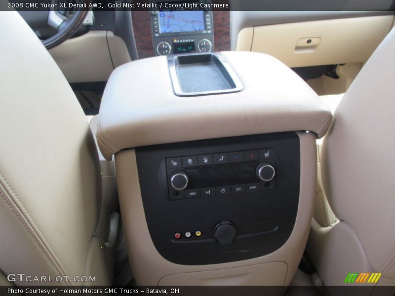 Gold Mist Metallic / Cocoa/Light Cashmere 2008 GMC Yukon XL Denali AWD