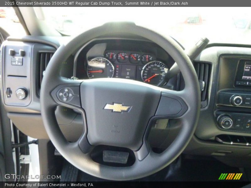  2015 Silverado 3500HD WT Regular Cab Dump Truck Steering Wheel