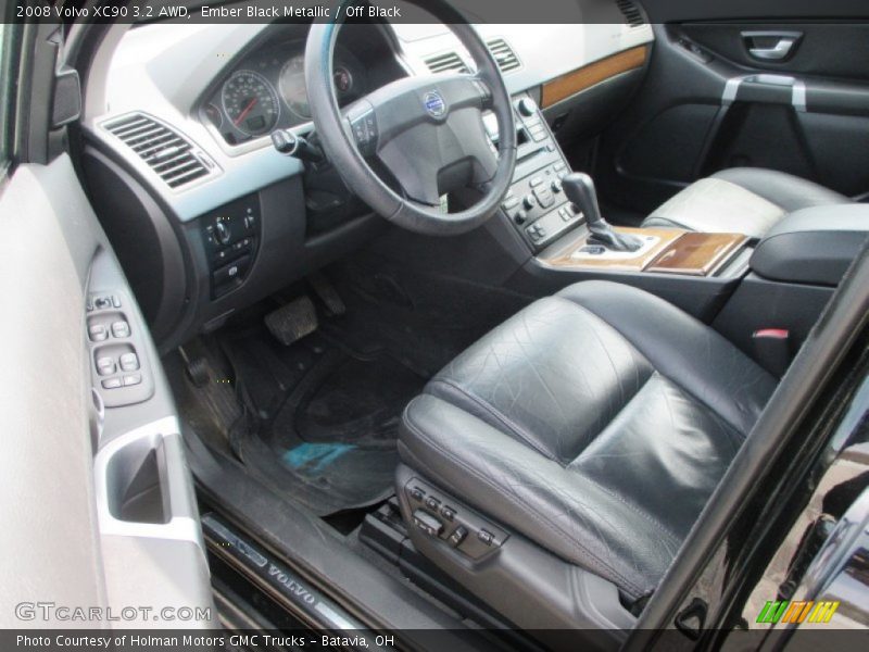 Ember Black Metallic / Off Black 2008 Volvo XC90 3.2 AWD