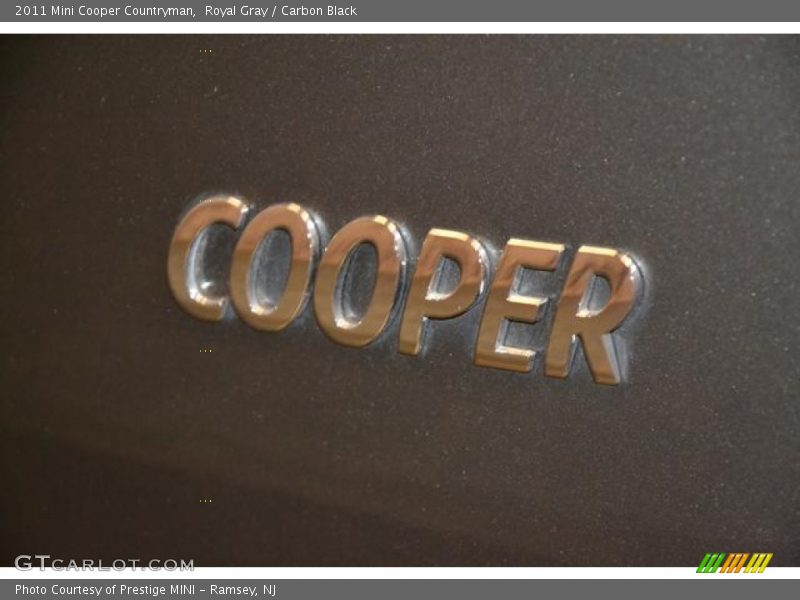 Royal Gray / Carbon Black 2011 Mini Cooper Countryman