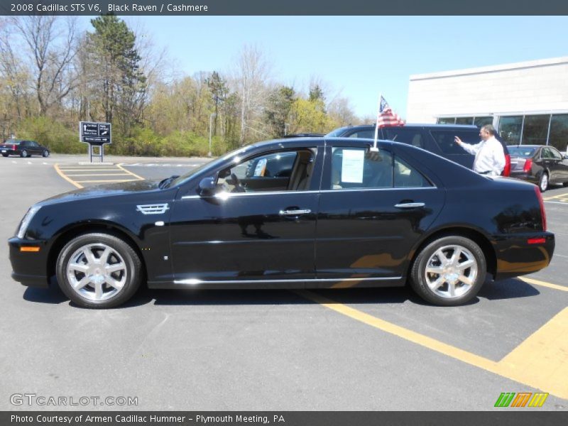 Black Raven / Cashmere 2008 Cadillac STS V6