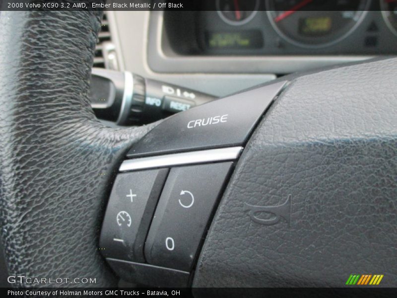 Ember Black Metallic / Off Black 2008 Volvo XC90 3.2 AWD