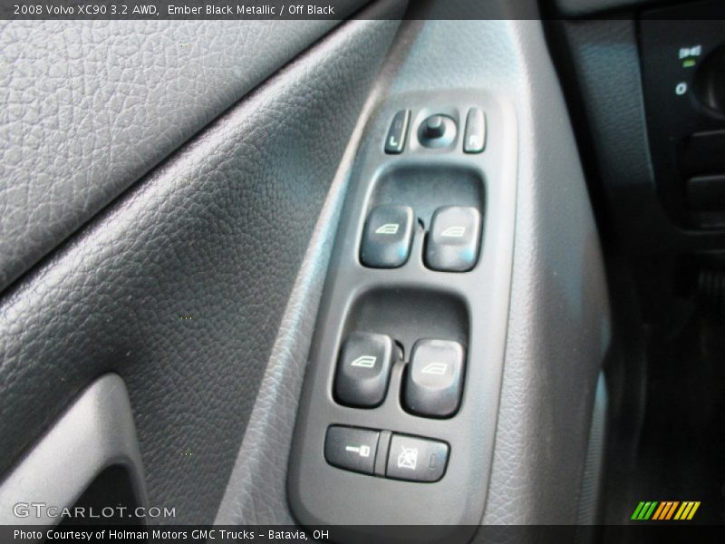 Ember Black Metallic / Off Black 2008 Volvo XC90 3.2 AWD
