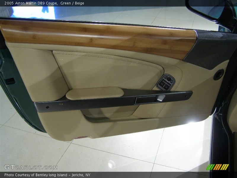 Green / Beige 2005 Aston Martin DB9 Coupe