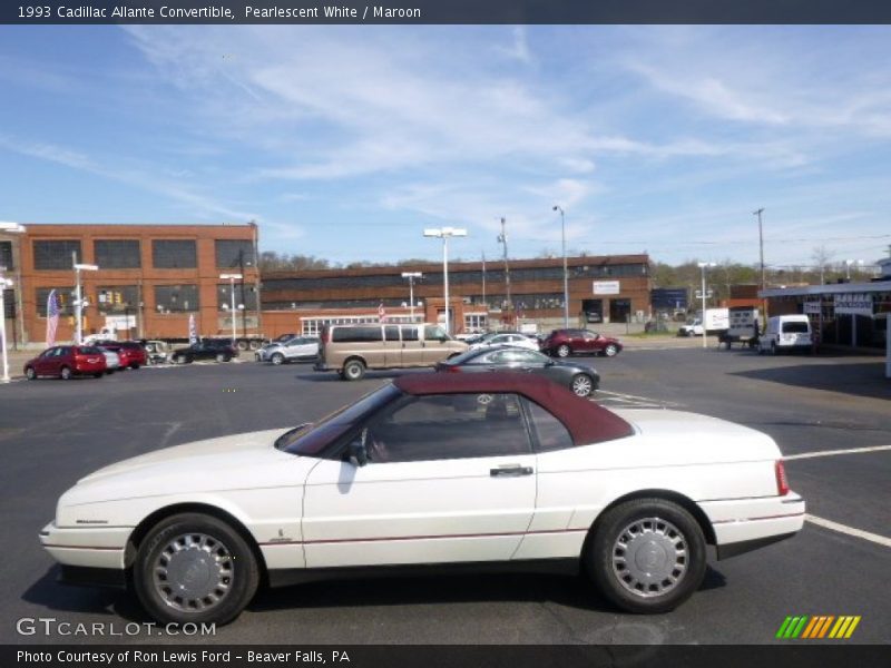  1993 Allante Convertible Pearlescent White