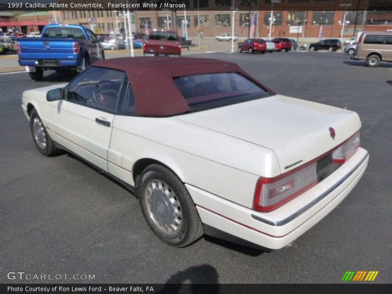  1993 Allante Convertible Pearlescent White