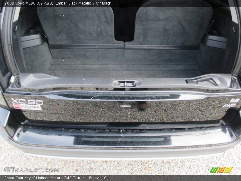 Ember Black Metallic / Off Black 2008 Volvo XC90 3.2 AWD