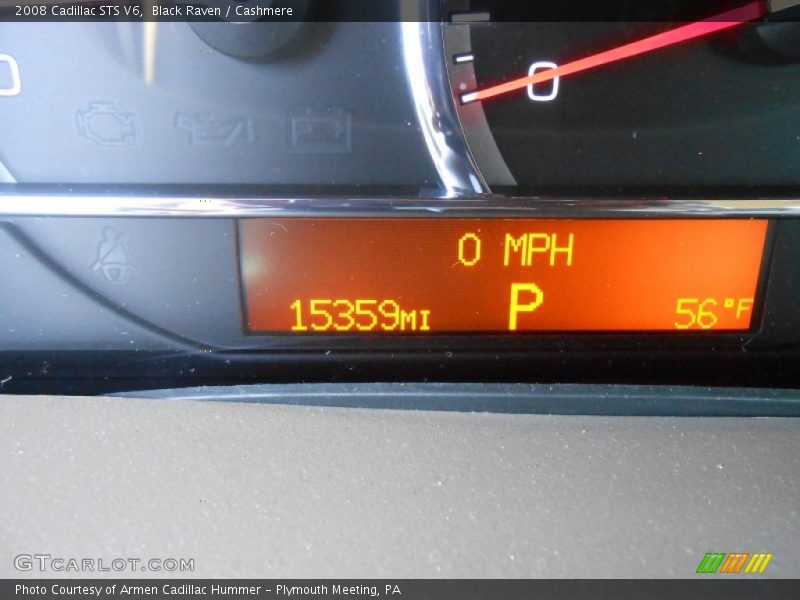 Black Raven / Cashmere 2008 Cadillac STS V6