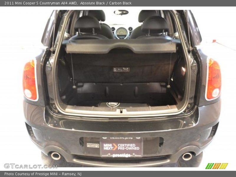 Absolute Black / Carbon Black 2011 Mini Cooper S Countryman All4 AWD