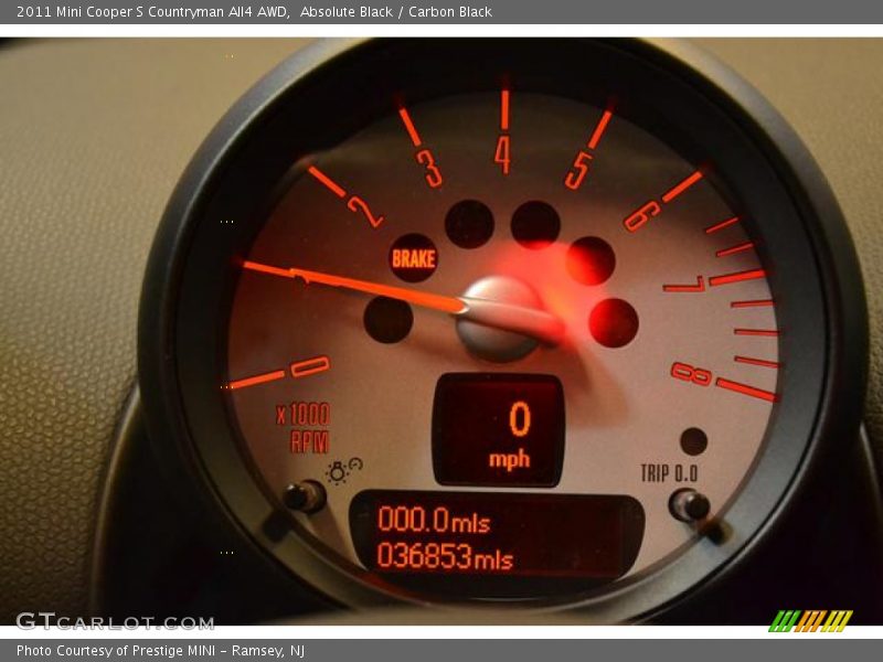 Absolute Black / Carbon Black 2011 Mini Cooper S Countryman All4 AWD