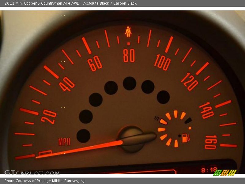 Absolute Black / Carbon Black 2011 Mini Cooper S Countryman All4 AWD