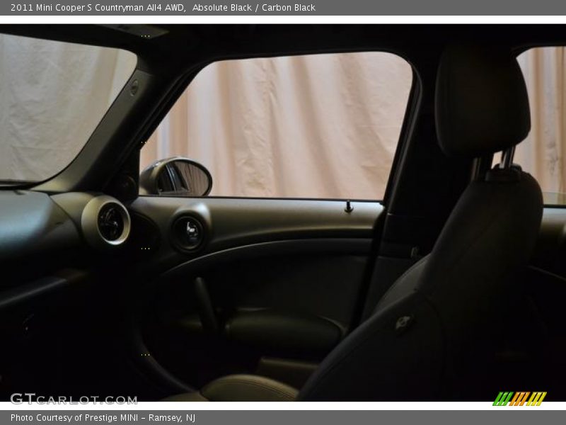 Absolute Black / Carbon Black 2011 Mini Cooper S Countryman All4 AWD