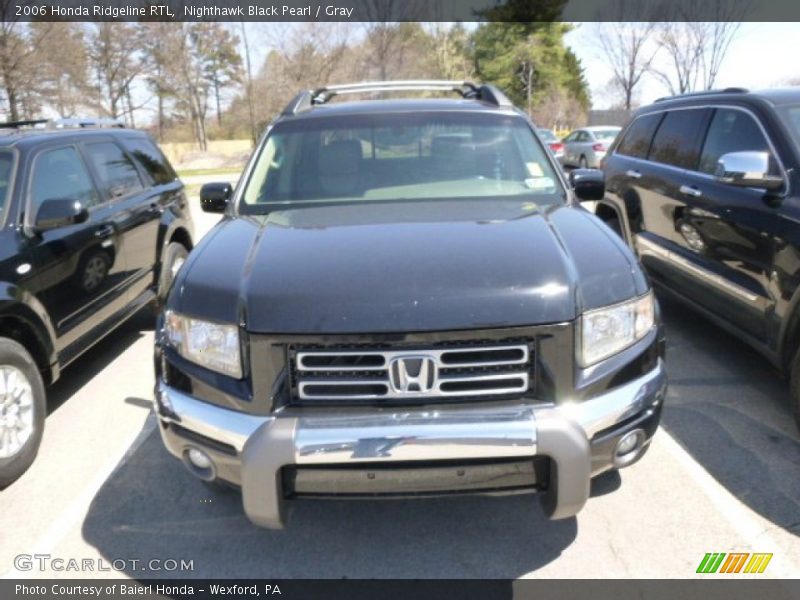 Nighthawk Black Pearl / Gray 2006 Honda Ridgeline RTL