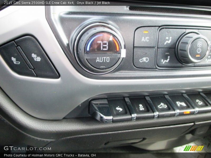 Controls of 2015 Sierra 2500HD SLE Crew Cab 4x4