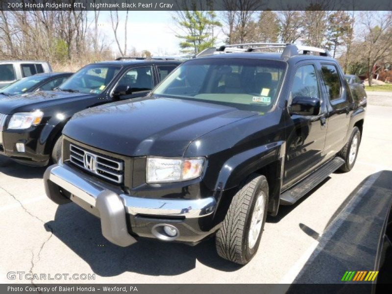 Nighthawk Black Pearl / Gray 2006 Honda Ridgeline RTL