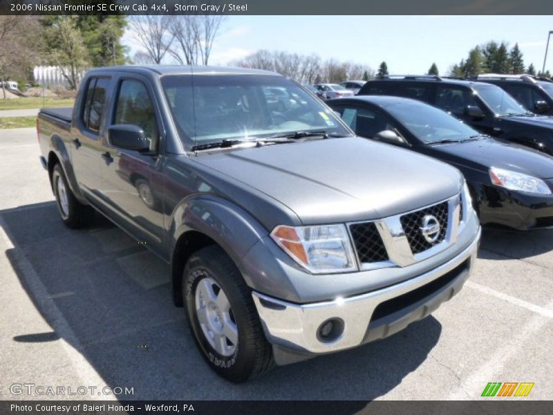 Storm Gray / Steel 2006 Nissan Frontier SE Crew Cab 4x4