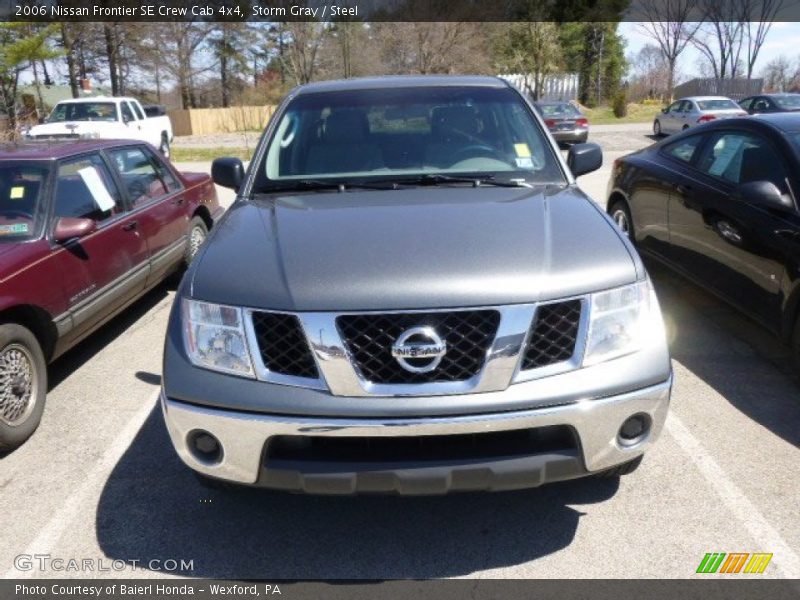 Storm Gray / Steel 2006 Nissan Frontier SE Crew Cab 4x4