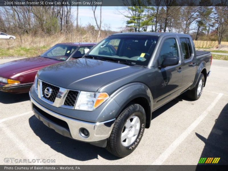 Storm Gray / Steel 2006 Nissan Frontier SE Crew Cab 4x4