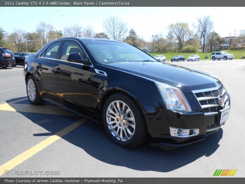 Black Raven / Cashmere/Cocoa 2011 Cadillac CTS 4 3.6 AWD Sedan