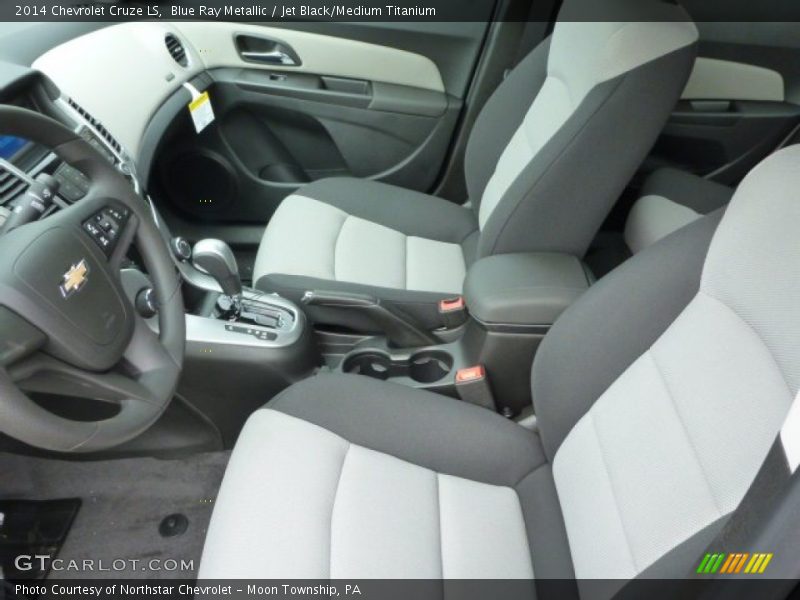 Blue Ray Metallic / Jet Black/Medium Titanium 2014 Chevrolet Cruze LS