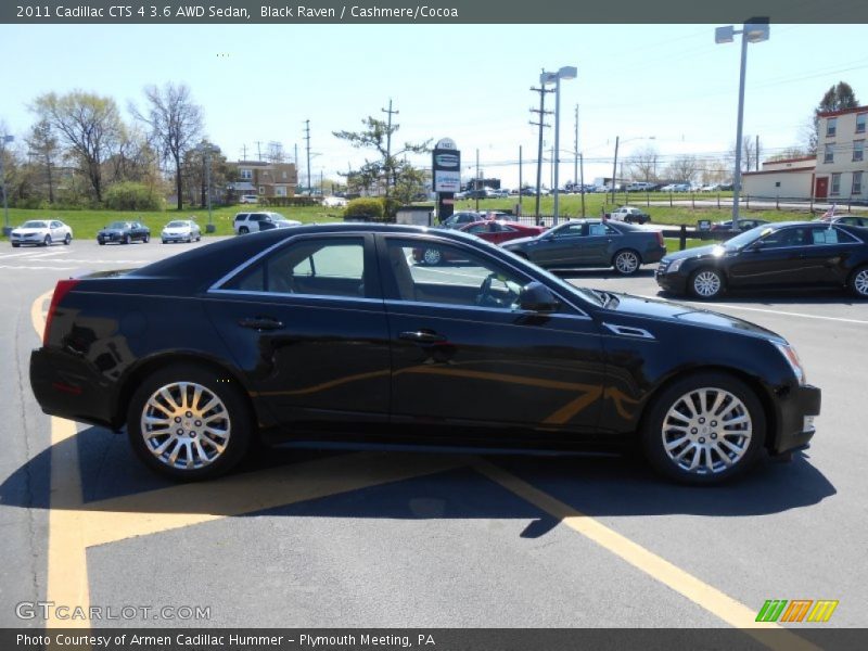 Black Raven / Cashmere/Cocoa 2011 Cadillac CTS 4 3.6 AWD Sedan