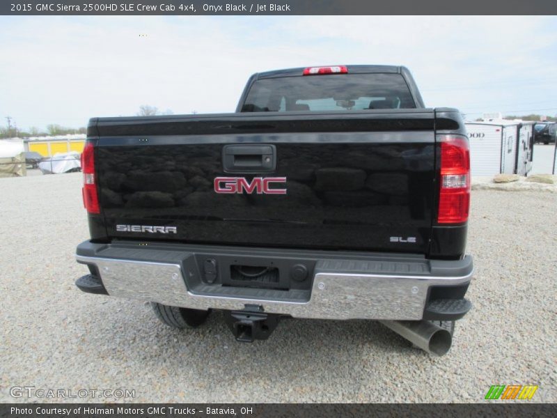 Onyx Black / Jet Black 2015 GMC Sierra 2500HD SLE Crew Cab 4x4