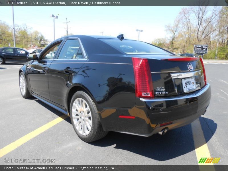 Black Raven / Cashmere/Cocoa 2011 Cadillac CTS 4 3.6 AWD Sedan