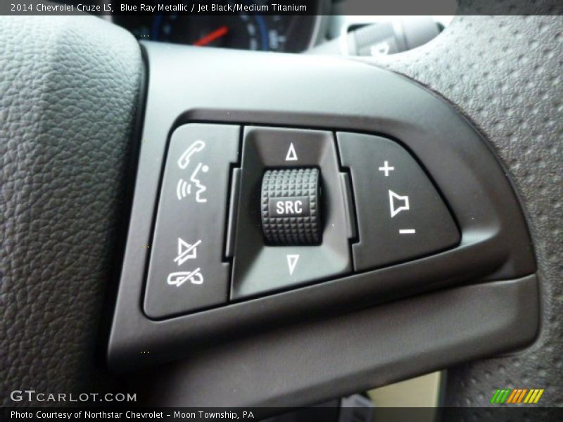 Blue Ray Metallic / Jet Black/Medium Titanium 2014 Chevrolet Cruze LS