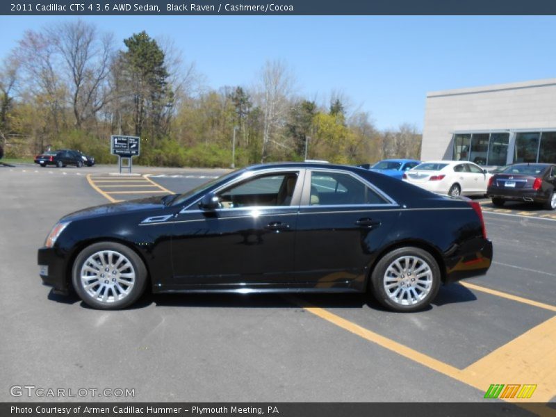 Black Raven / Cashmere/Cocoa 2011 Cadillac CTS 4 3.6 AWD Sedan