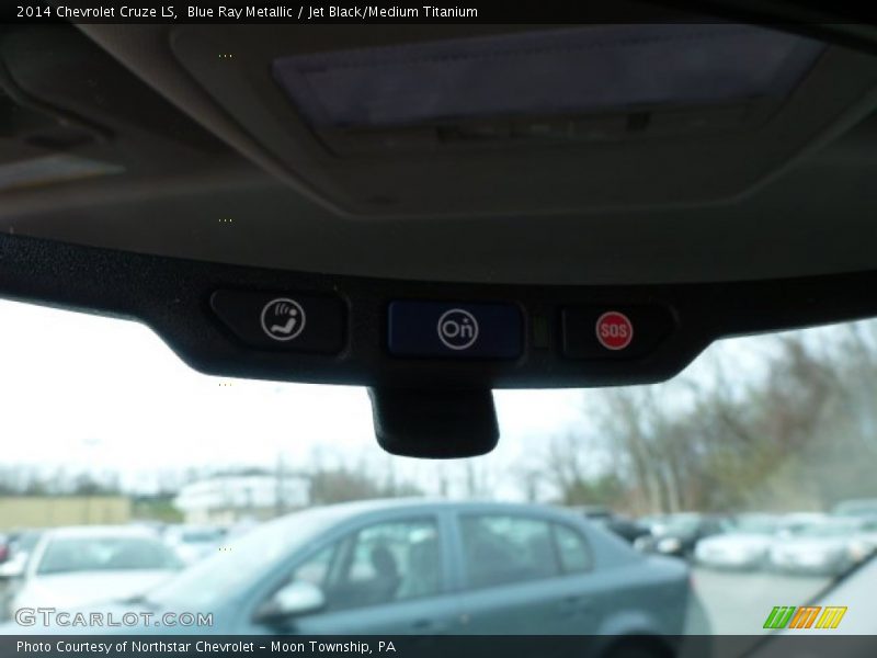 Blue Ray Metallic / Jet Black/Medium Titanium 2014 Chevrolet Cruze LS