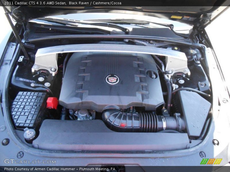 Black Raven / Cashmere/Cocoa 2011 Cadillac CTS 4 3.6 AWD Sedan