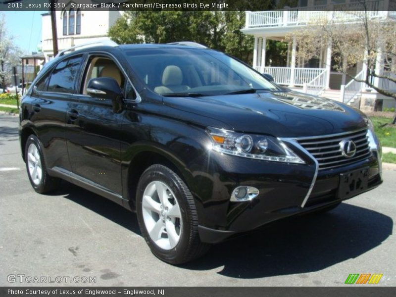Front 3/4 View of 2013 RX 350