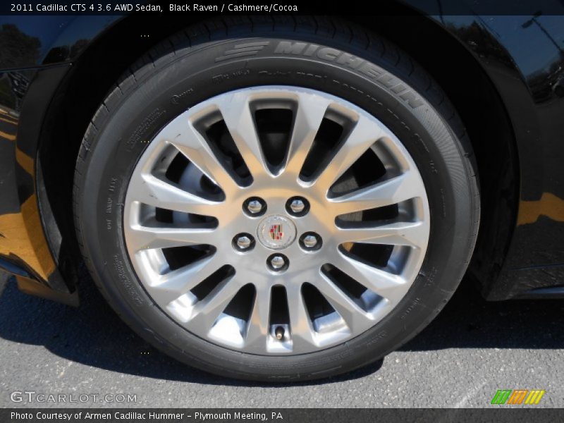 Black Raven / Cashmere/Cocoa 2011 Cadillac CTS 4 3.6 AWD Sedan