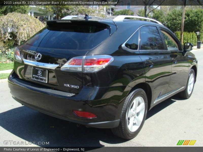 Stargazer Black / Parchment/Espresso Birds Eye Maple 2013 Lexus RX 350