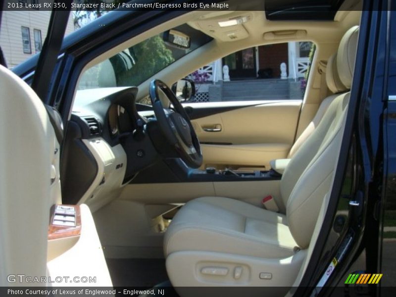 Stargazer Black / Parchment/Espresso Birds Eye Maple 2013 Lexus RX 350