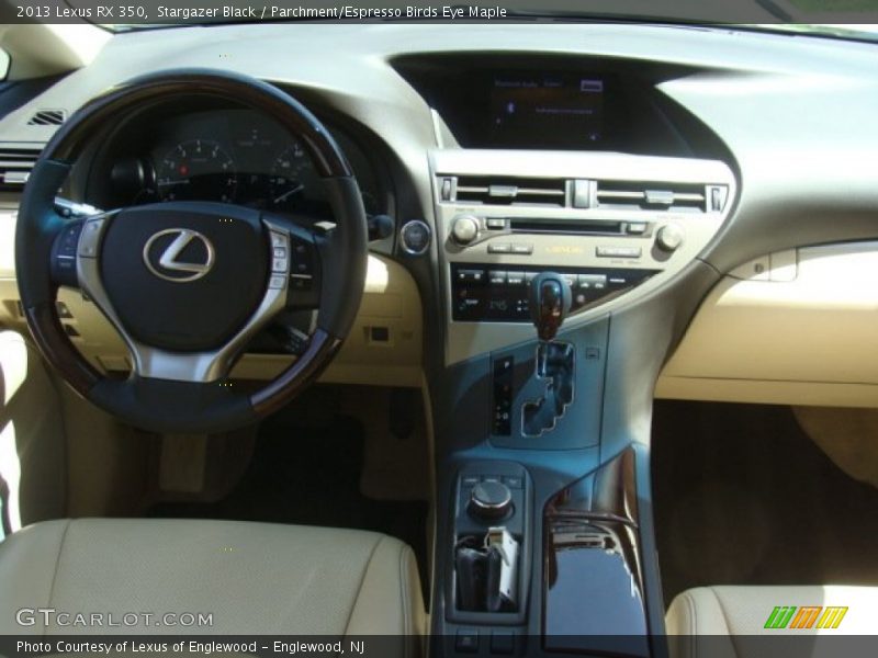 Stargazer Black / Parchment/Espresso Birds Eye Maple 2013 Lexus RX 350
