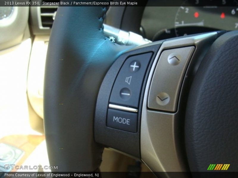Stargazer Black / Parchment/Espresso Birds Eye Maple 2013 Lexus RX 350