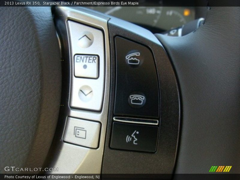 Stargazer Black / Parchment/Espresso Birds Eye Maple 2013 Lexus RX 350