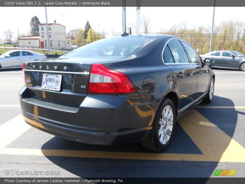 Savile Grey Metallic / Anthracite Black 2009 Volvo S80 3.2