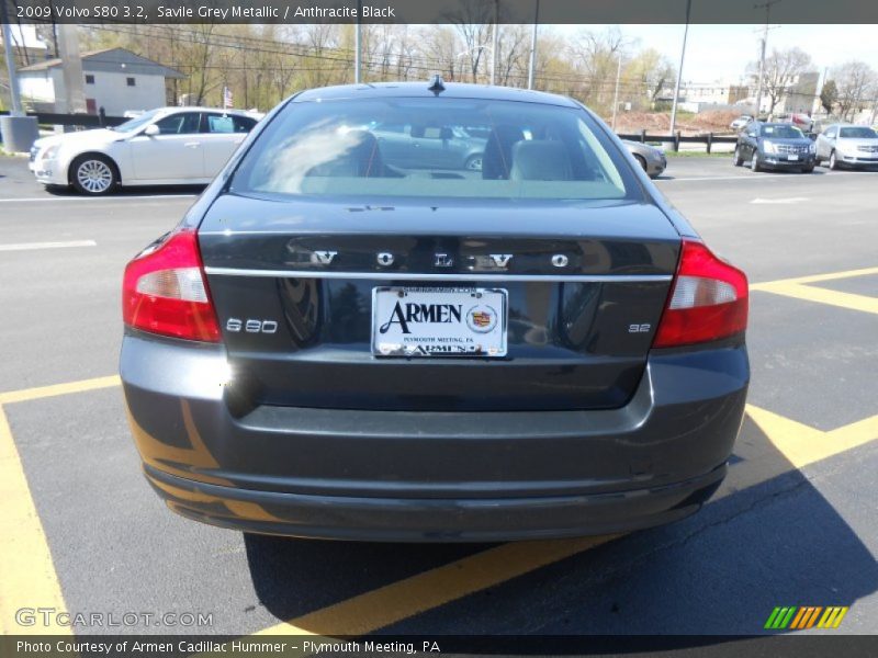 Savile Grey Metallic / Anthracite Black 2009 Volvo S80 3.2