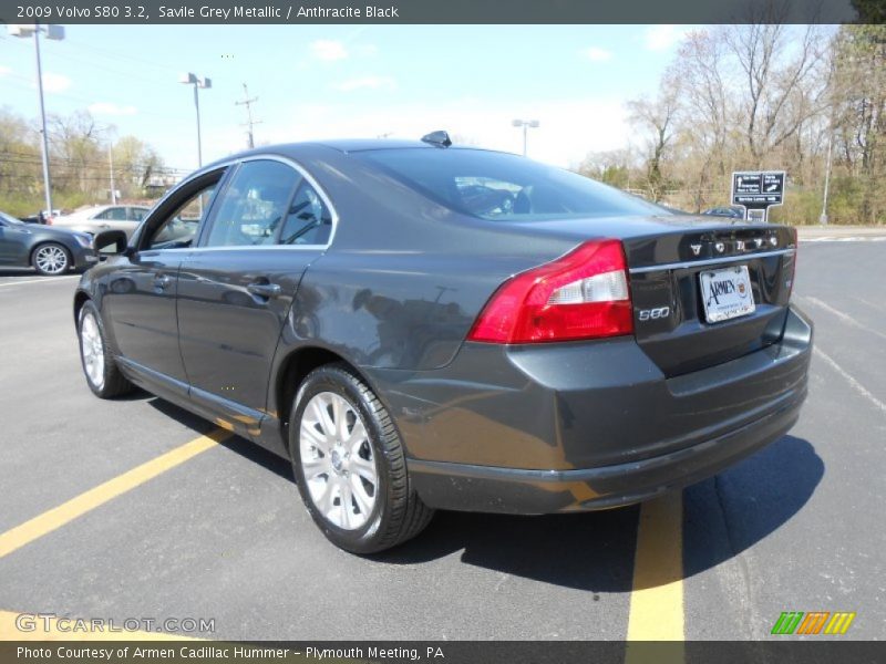Savile Grey Metallic / Anthracite Black 2009 Volvo S80 3.2