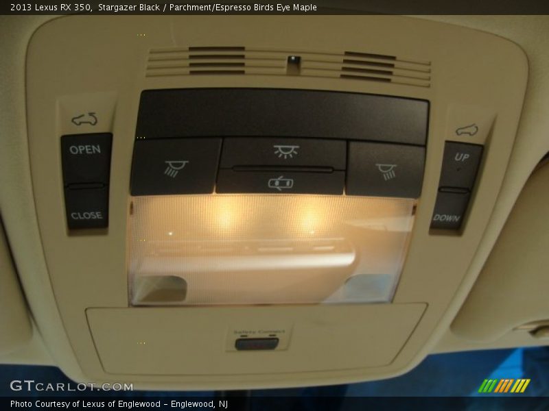 Stargazer Black / Parchment/Espresso Birds Eye Maple 2013 Lexus RX 350