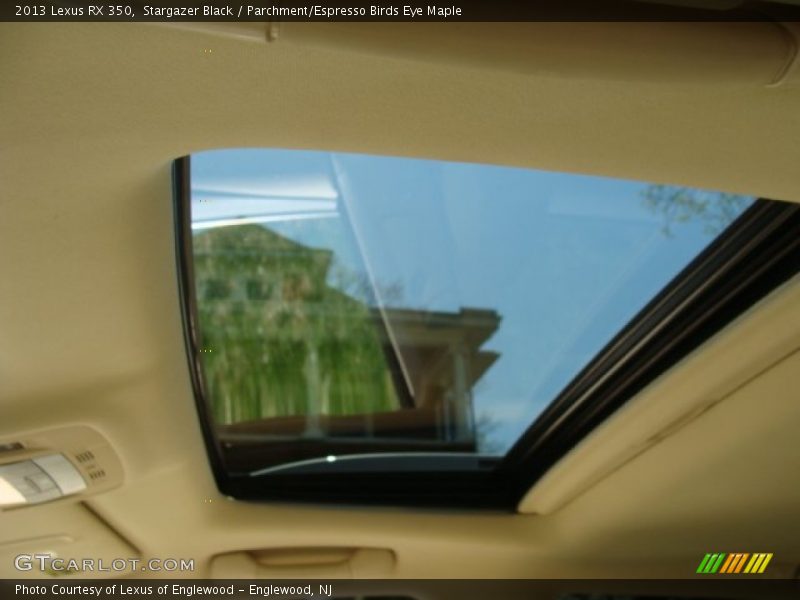 Stargazer Black / Parchment/Espresso Birds Eye Maple 2013 Lexus RX 350