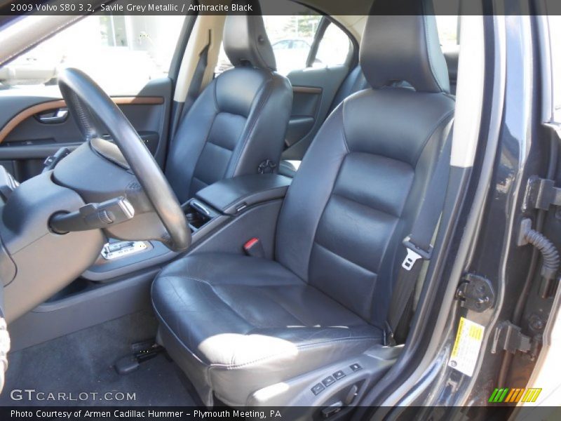 Savile Grey Metallic / Anthracite Black 2009 Volvo S80 3.2