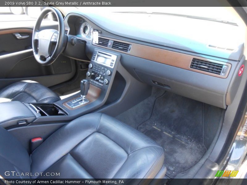 Savile Grey Metallic / Anthracite Black 2009 Volvo S80 3.2