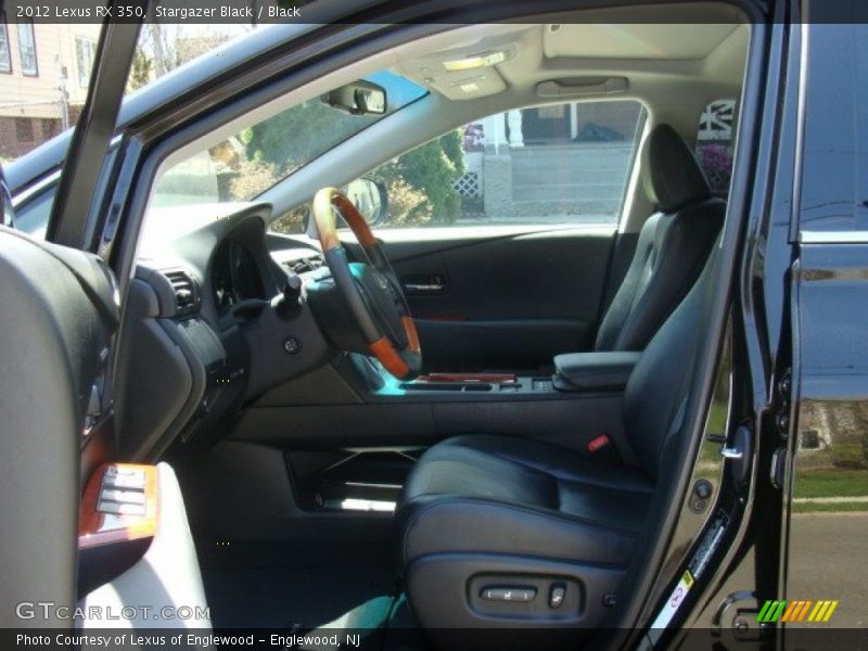 Stargazer Black / Black 2012 Lexus RX 350