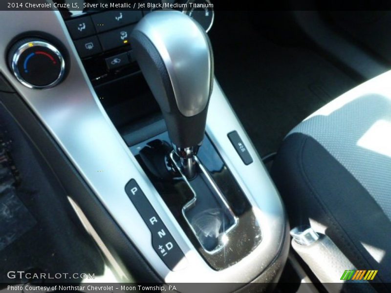 Silver Ice Metallic / Jet Black/Medium Titanium 2014 Chevrolet Cruze LS