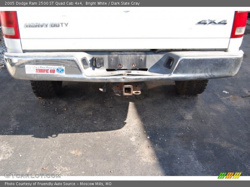 Bright White / Dark Slate Gray 2005 Dodge Ram 2500 ST Quad Cab 4x4