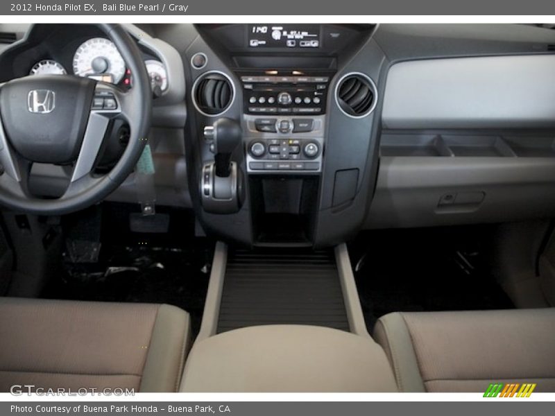Bali Blue Pearl / Gray 2012 Honda Pilot EX
