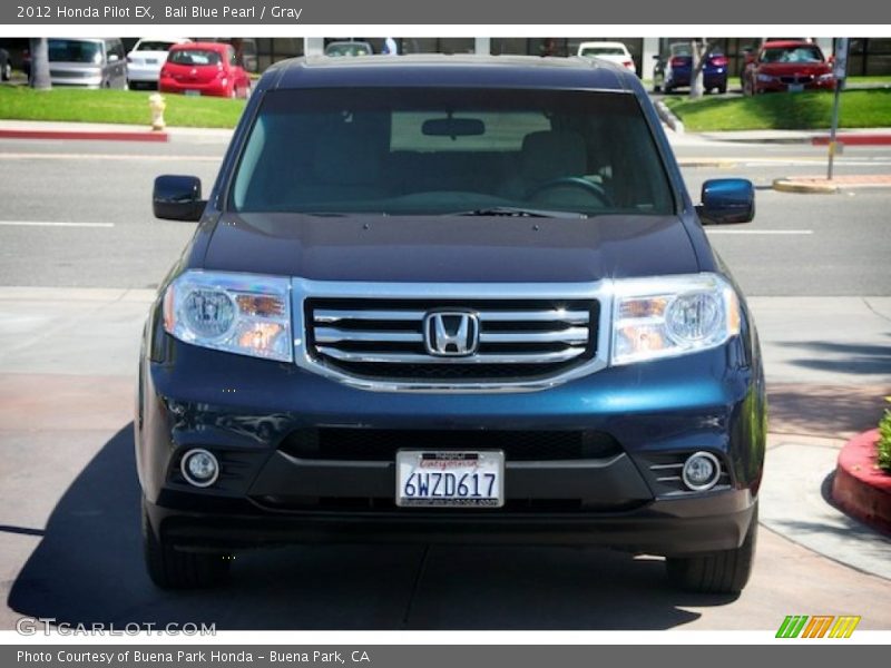 Bali Blue Pearl / Gray 2012 Honda Pilot EX